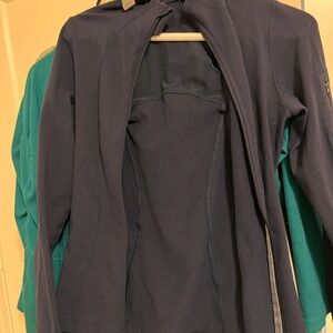 lululemon athletica Navy Full-Zip Utility Jacket